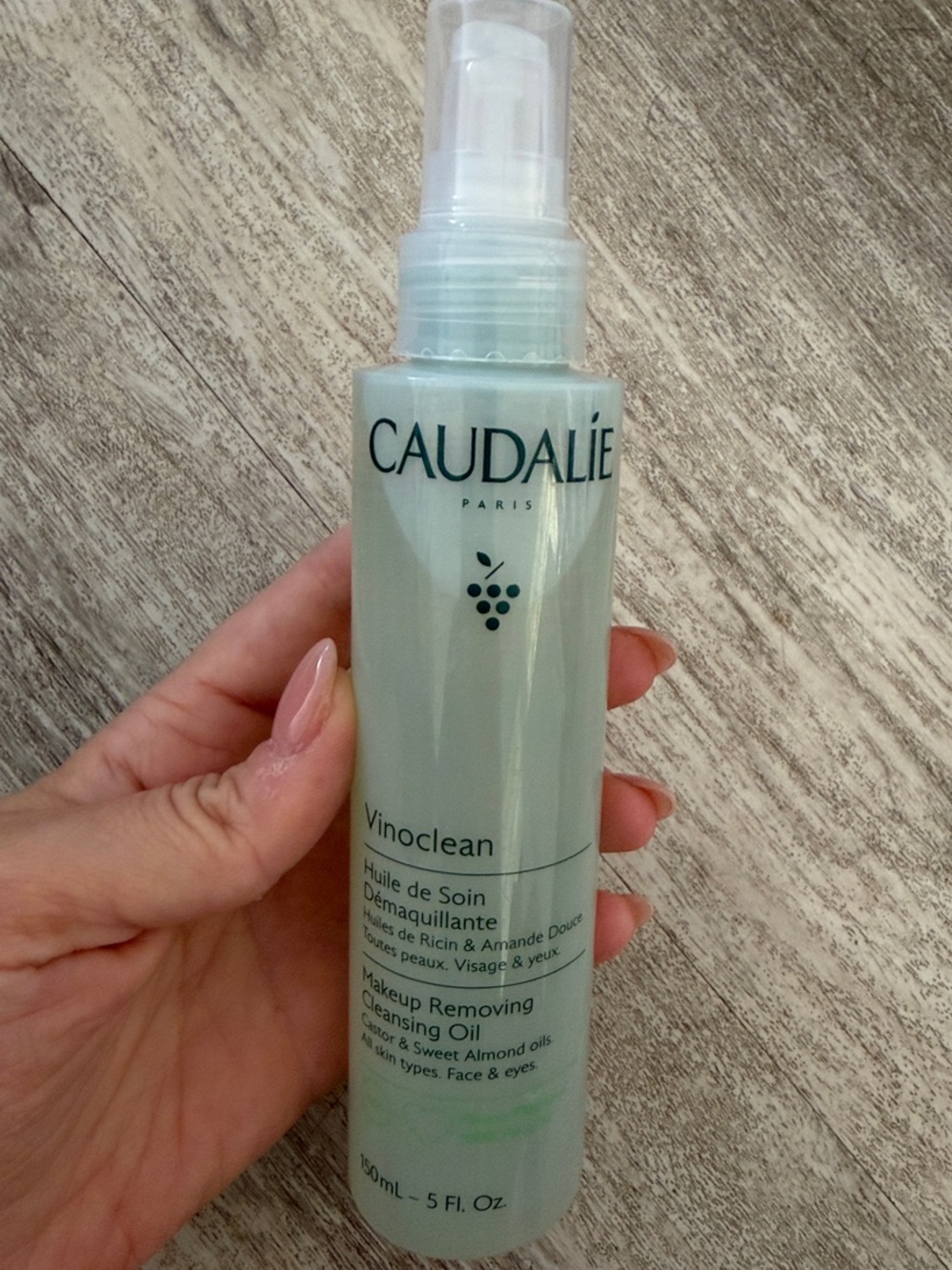 Caudalie Vinoclean Makeup Removing Cleansing Oil